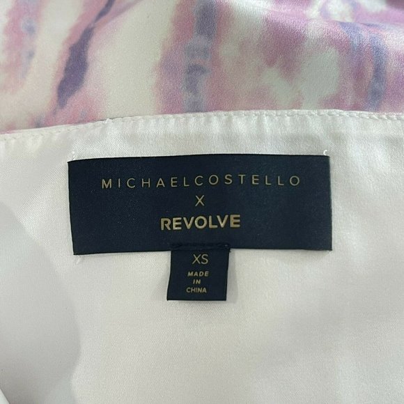 Michael Costello x REVOLVE Banks Mini Dress XS Purple Pink - Picture 9 of 12